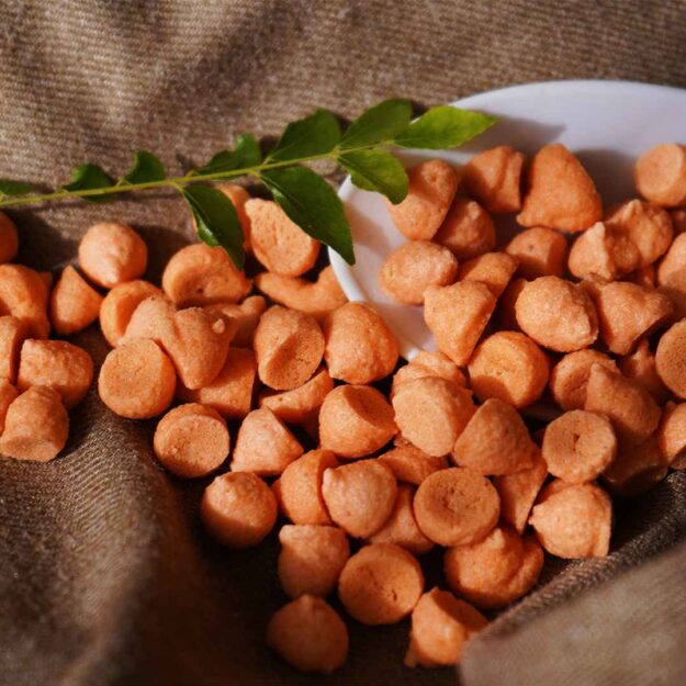 Traditional Bengali Masoor Daler Bori – Sun-Dried Red Lentil Nuggets - 250 Gram