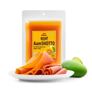 Sonar Bangla Haat Aamshotto Sun-Dried Mango Pulp Sweet Slice 250g