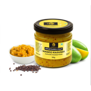 Sonar Bangla Haat Mango Kasundi Authentic Mustard Relish 300g