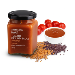 Sonar Bangla Haat Tomato Kasundi Spicy Mustard Sauce 300g