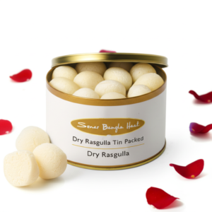 Sonar Bangla Haat Dry Rasgulla Tin Packed Classic Sweet 1kg