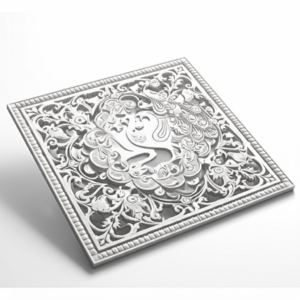 Sonar Bangla Haat Shola Craft Wall Decor Traditional Design 14inch