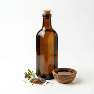 Sonar Bangla Haat Cold-Pressed Mustard Oil Organic Wood Pressed 1L