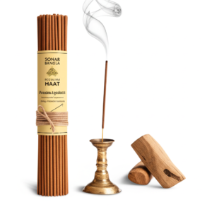 Sonar Bangla Haat Premium Agarbatti Sandalwood Fragrance 100g